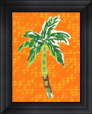Framed Cool Palm II Print