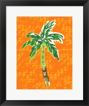 Framed Cool Palm II Print