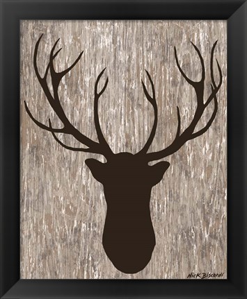 Framed Wilderness Deer Print
