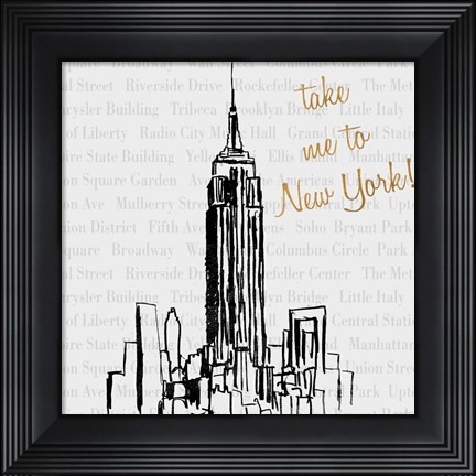 Framed Travel Pack I Print