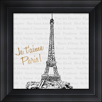 Framed Travel Pack II Print