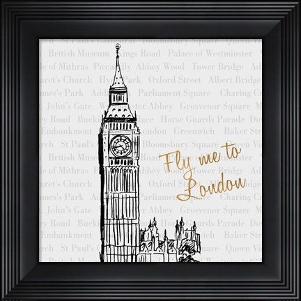 Framed Travel Pack IV Print