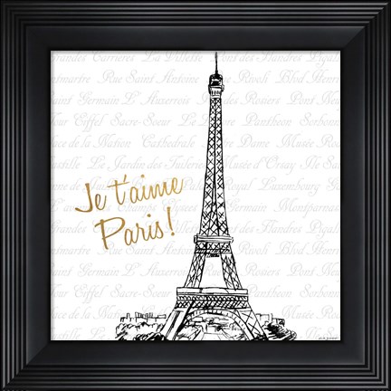 Framed Travel Pack II Print