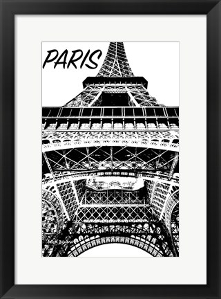 Framed Modern Paris IV Print