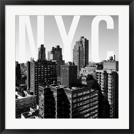 Framed NYC Print