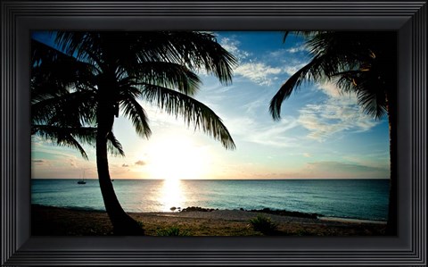 Framed Sun Downer Print