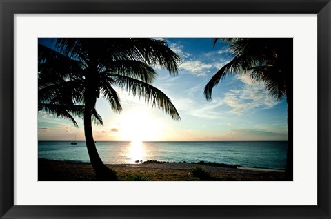 Framed Sun Downer Print