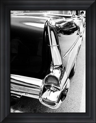 Framed Night Rider IV Print