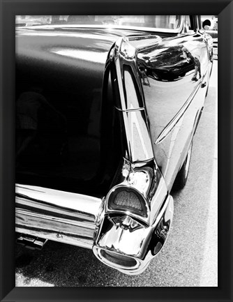 Framed Night Rider IV Print