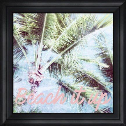 Framed Wild Palm Print