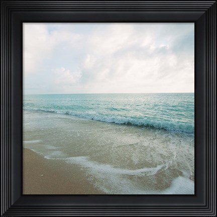 Framed Beach Scene III Print