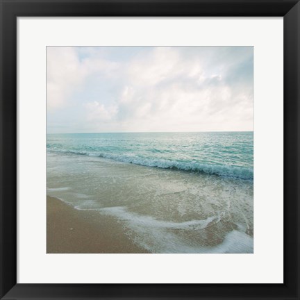 Framed Beach Scene III Print