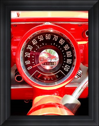 Framed Drive By I Print