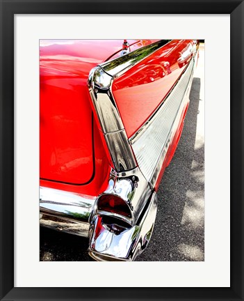 Framed Drive By II Print