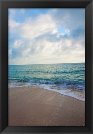 Framed Cool Beach Vertical Print