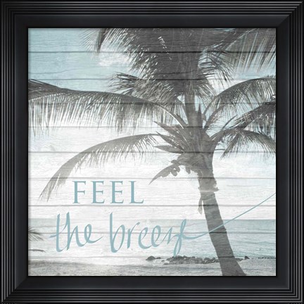 Framed Day at the Beach Print