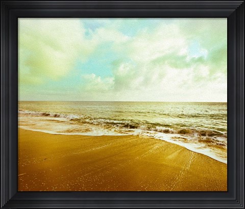 Framed Gold Beach Print