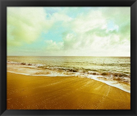 Framed Gold Beach Print