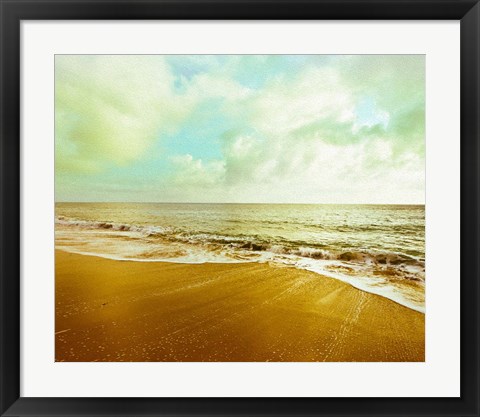 Framed Gold Beach Print