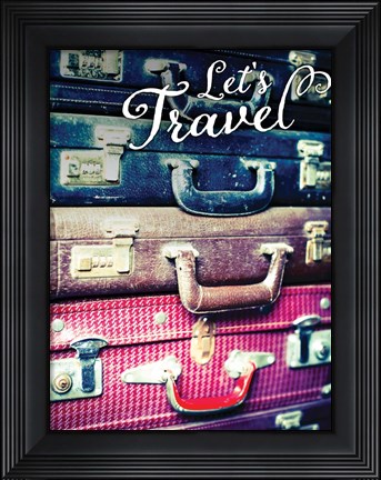 Framed Eastern Travels II Print