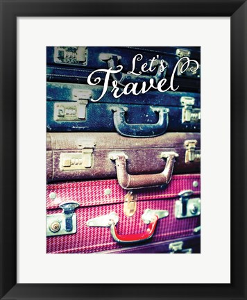 Framed Eastern Travels II Print