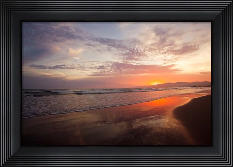 Framed Golden Sunset Print
