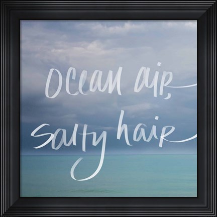 Framed Ocean Air Print