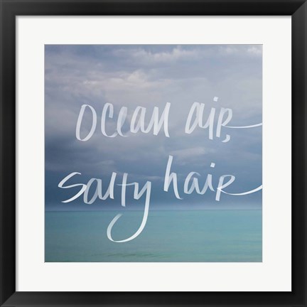 Framed Ocean Air Print