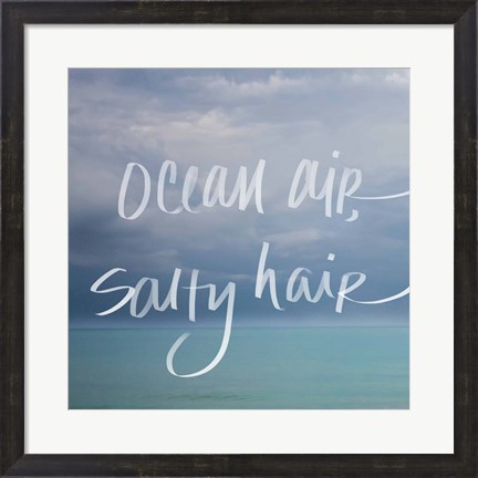 Framed Ocean Air Print