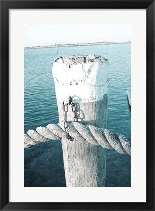 Framed Rope on Post II Print