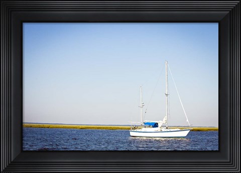 Framed Resting Sails Print