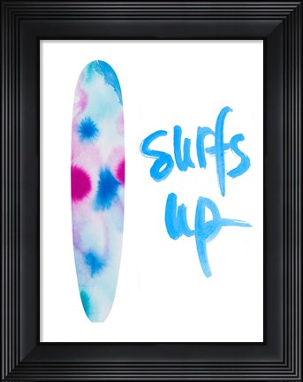 Framed Surfs Up Print