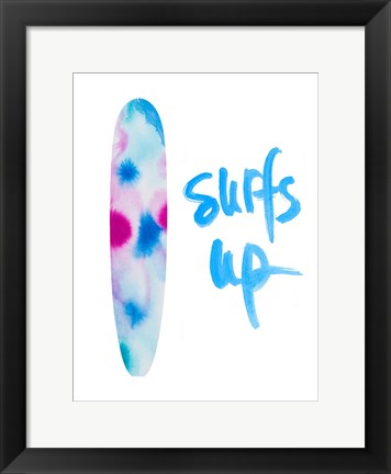 Framed Surfs Up Print