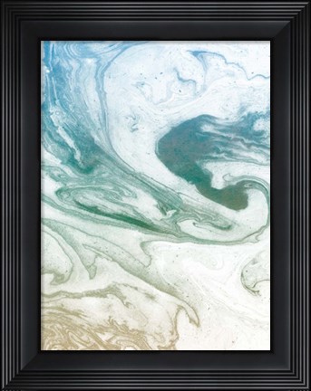 Framed Deep Waves Print