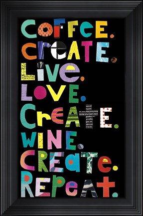 Framed Create Print