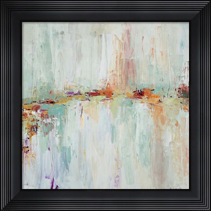 Framed Abstract Rhizome Square Print