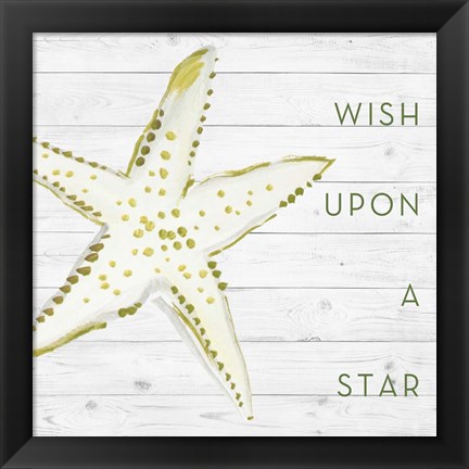 Framed Wish Upon a Star Print