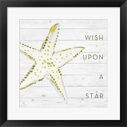 Framed Wish Upon a Star Print