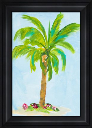 Framed Palm Days I Print