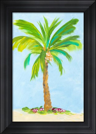 Framed Palm Days II Print