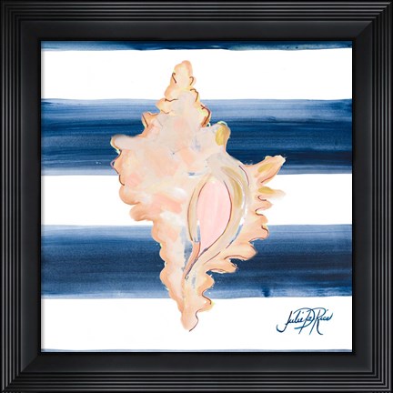 Framed Nautical Shell II Print