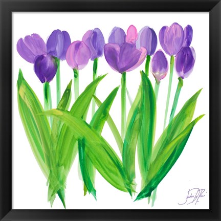 Framed Tulips II Print