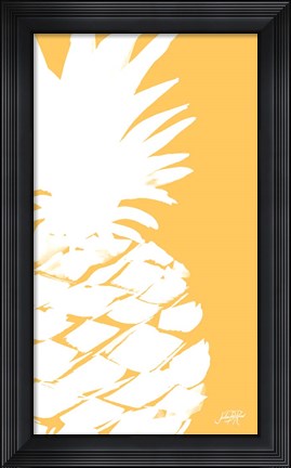 Framed Modern Pineapple III Print