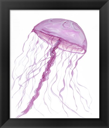 Framed Jellyfish II Print