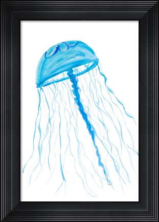 Framed Jellyfish I Print
