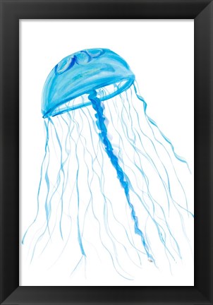 Framed Jellyfish I Print