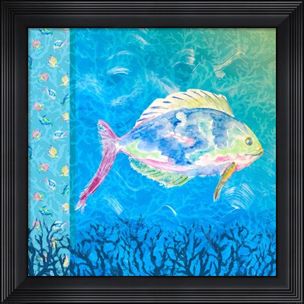 Framed Under the Sea I Print