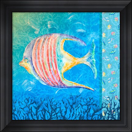 Framed Under the Sea II Print