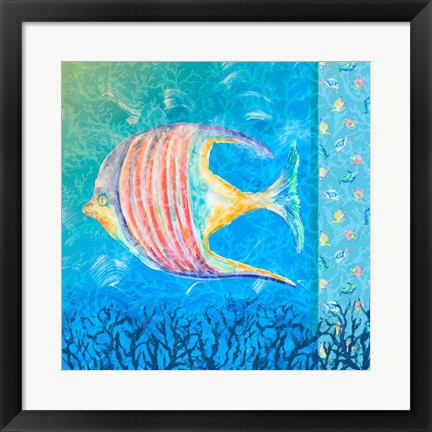 Framed Under the Sea II Print