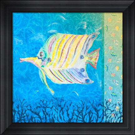 Framed Under the Sea IV Print